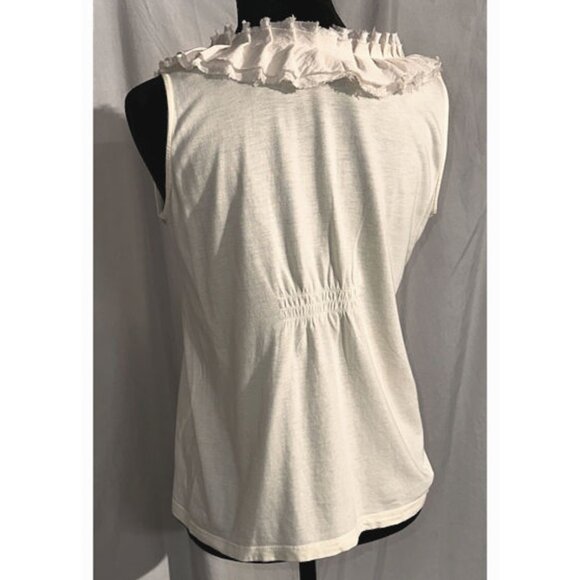 Isabella Rodriguez Sleeveless Top, Ruffles, Medium - Picture 5 of 9